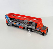 Hot Wheels Blastin Rig Mega Hauler Semi Truck Toy 15" inches Length