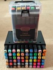 Dual-Tip Alcohol Markers x 84 - Decotime & Boldmere