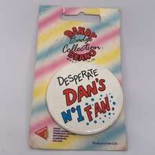 Desperate Dan No 1 Fan Dandy Beano Comic DC Thomson Lapel Pin Badge Collection