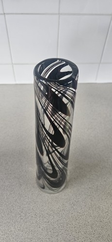 Tall tapered glass vase - tall,