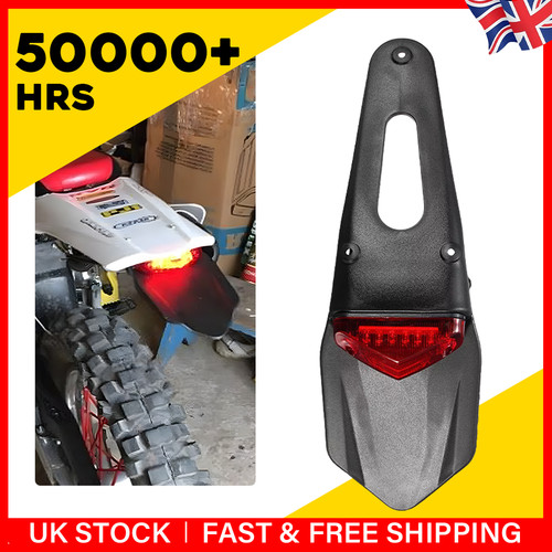Red led motorcycle rear - led,