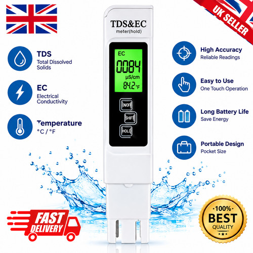 Digital tester tds - digital, ec
