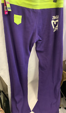 Zumba Lollipop Indigo and Lime Green Gym Trousers Size XXL with Tags