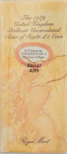 1989 claim of rights - £2,