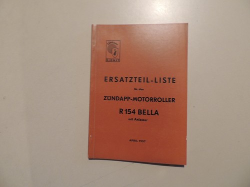 Zündapp scooter 154 bella - scooter, r