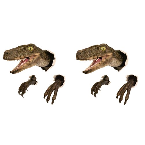 Velociraptor statue wall - statue,