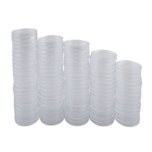100pcs 38mm clear - 38mm, round
