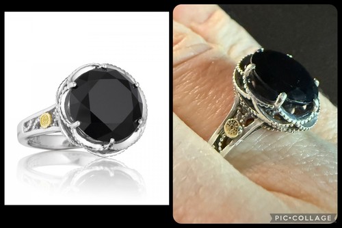 Tacori sterling gold black - tacori,