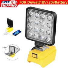 For Dewalt 18V/20V Battery LED