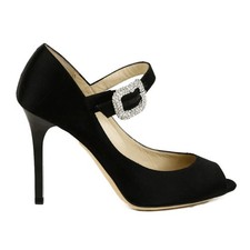 Jimmy Choo black crystal