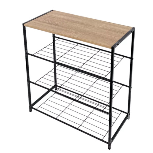 Tier shoe rack bench - 3,