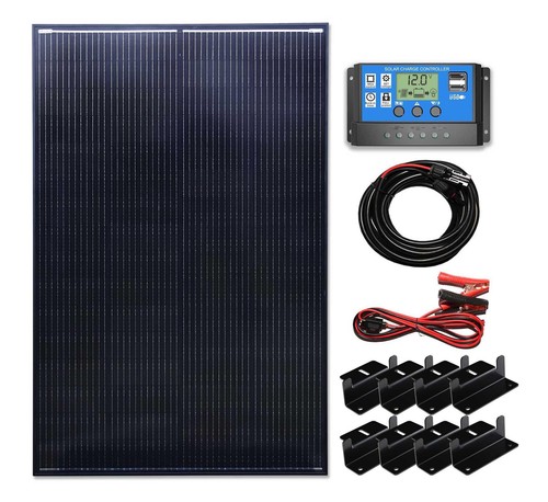 Black 250w solar panel - 250w,