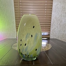 Hand Blown Glass Art Vase