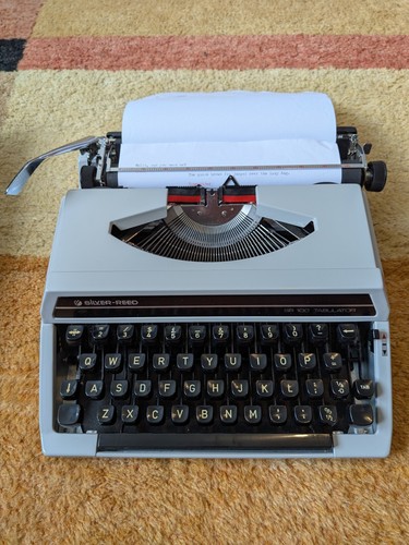 Silver reed sr100 - reed, tabulator