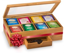 Tea Organizer with Drawer - 8
