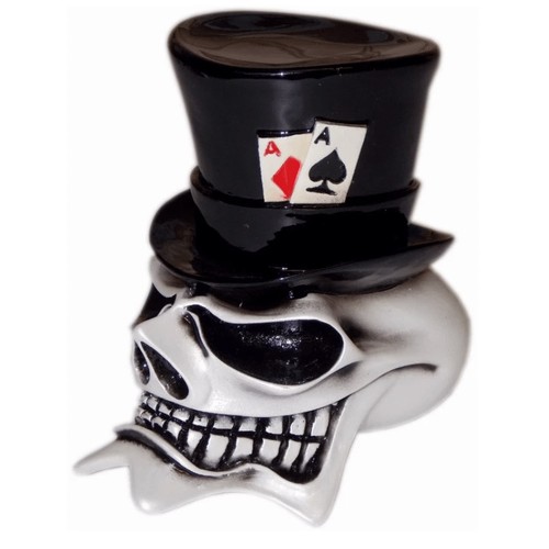 Skull top hat gear - top,