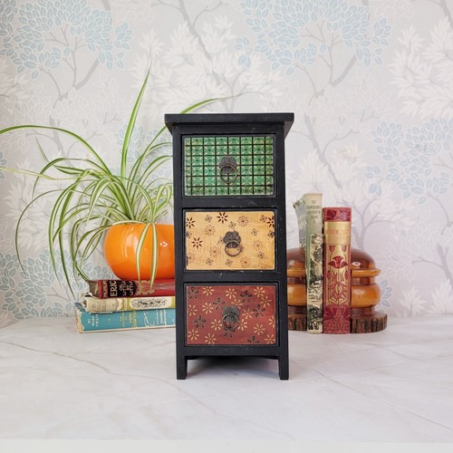 Wooden chest drawer - 3,