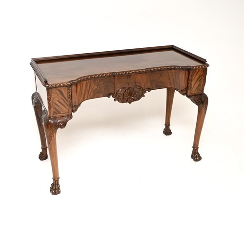 Antique mahogany queen anne - queen,