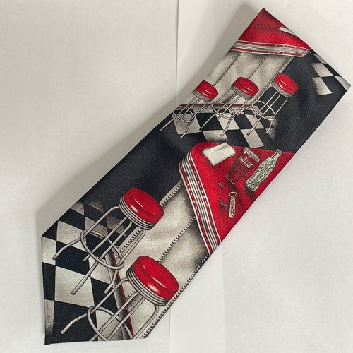 Vintage coca cola mens - vintage, tie