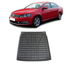 VW PASSAT B7 SALOON 2010-2014 Tailored Boot Liner Floor Mat Heavy Duty Anti Slip