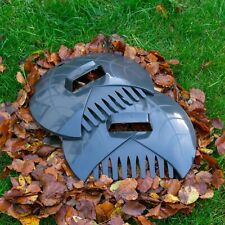Leaf Grabber Grabs Collect Gather Fallen Leaves Garden Hand Held Cleaning Scoops