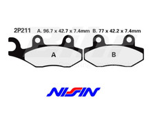 Nissin 2P211NS Rear Brake Pads