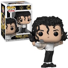 MICHAEL JACKSON SUPERBOWL 3.75" POP ROCKS VINYL FIGURE FUNKO 346 MJ IN STOCK