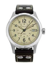 HAMILTON Khaki Officer Auto