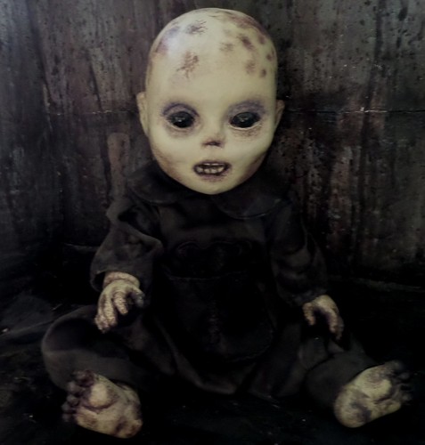 Ooak creepy horror gothic - creepy,