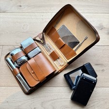 Vintage Grooming Kit In Case