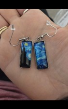 Van Gogh Starry Night Earrings