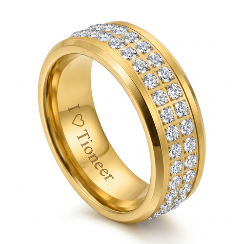 Tungsten carbide double row - double, cz