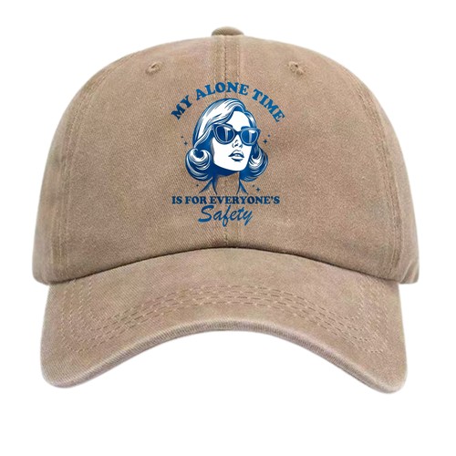 Vintage washed dad - washed, hat