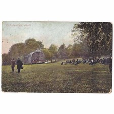 BATH Victoria Park Outdoor Stage, Somerset Postcard Postally Used 1905