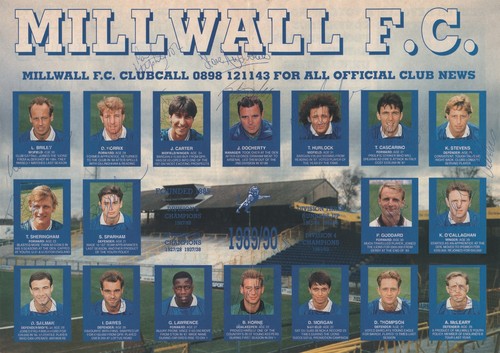 Millwall autograph - millwall,