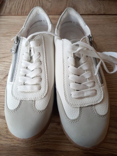Womens rieker white grey - white, &