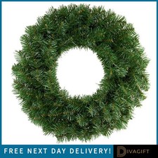 CHRISTMAS WREATH PLAIN GREEN
