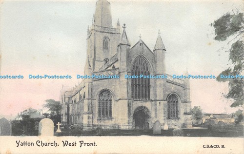 R057843 yatton church west - yatton,