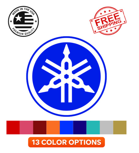 Yamaha logo vinyl decal - vinyl,