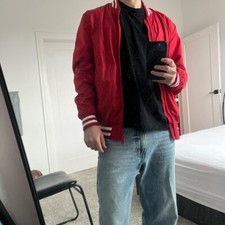 H M Vintage Rare Nylon Red