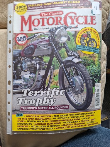 Classic motorcycle magazine - classic,
