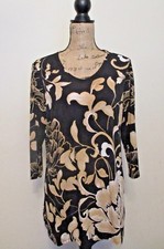 Chico's NWT Floral Julia 3/4