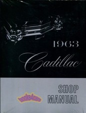 CADILLAC 1963 MANUAL SERVICE