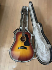 Morris MG-600-J acoustic guitar Made in Japan 1980+ good quality hard case