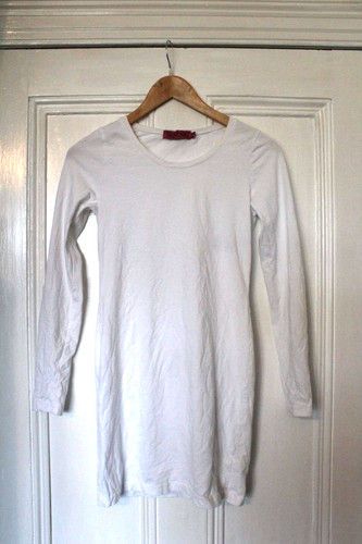 Boohoo white stretch cotton - boohoo,