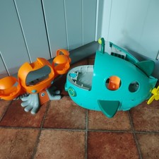 Octonauts Gup A Midnight Zone Rescue Playset & Octopod NO Figures