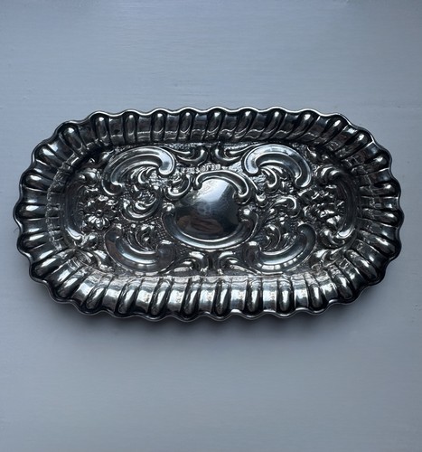 Miniature sterling silver - , tray