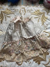 Antique Lace and Silk Bonnet/Hat