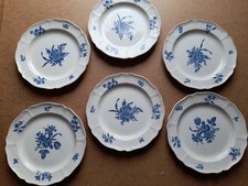 RARE VINTAGE WEDGEWOOD LUDLOW SET OF 6 TEA PLATES 7" ETRURIA & BARLASTON