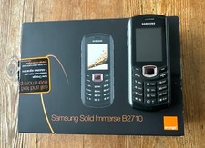Samsung Solid Immerse B2710 XCover Mobile Phone Fully Working Orange Network